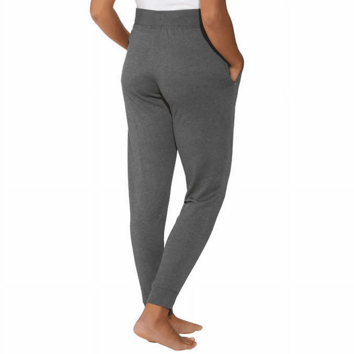 Calvin Klein Womens 2 Pack French Terry Iconic CK Logo Joggers (Shoreline/Grey, X-Large) 1580848