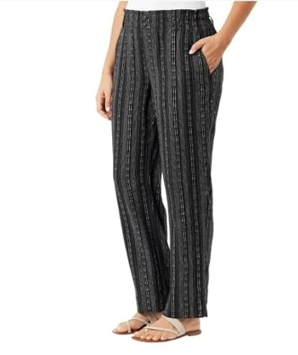 Briggs Ladies' Comfort Stretch Waistband Linen Blend Pants (1760053)