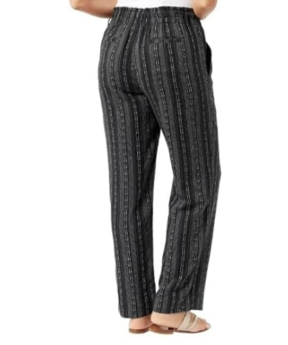 Briggs Ladies' Comfort Stretch Waistband Linen Blend Pants (1760053)