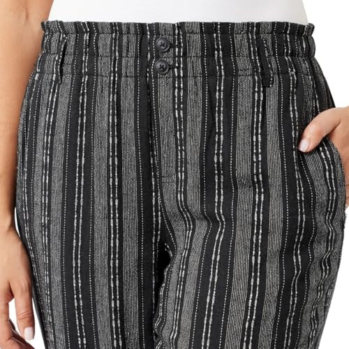 Briggs Ladies' Comfort Stretch Waistband Linen Blend Pants (1760053)