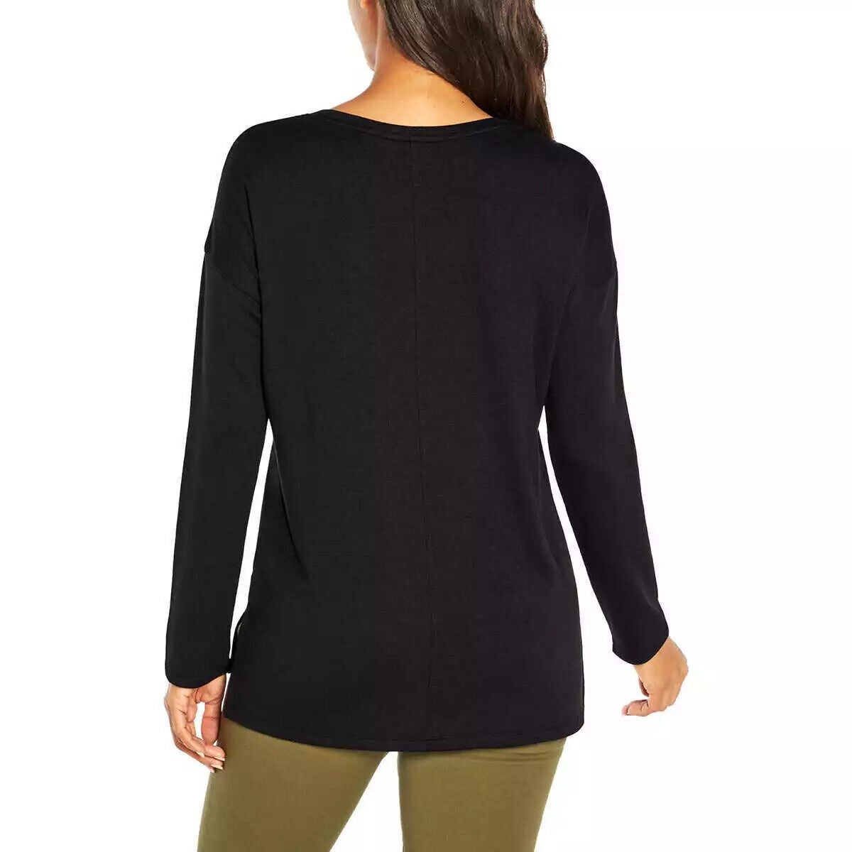 Banana Republic Women S Soft Knit Long Sleeve High-Low Hem Sweater Top 1010344
