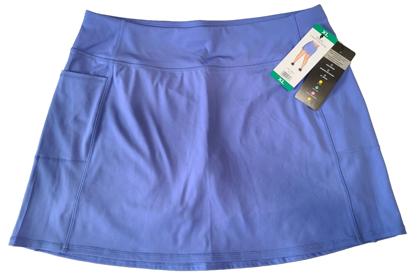 NEW Skechers Go Walk Women's Skort with Shorts & 2 Sides Pockets (1685731)