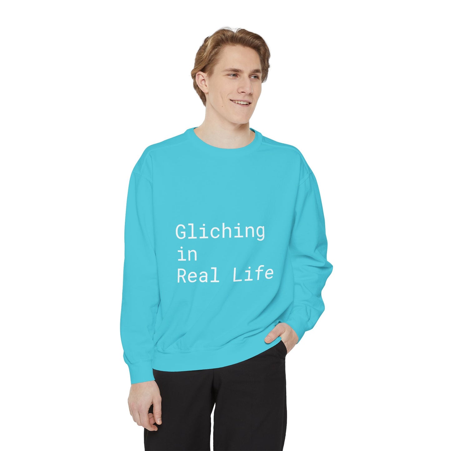Cozy Unisex Garment-Dyed Sweatshirt - Perfect for Comfort and Style