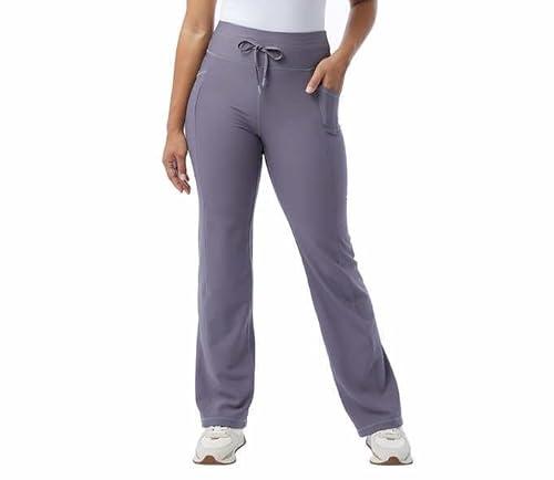 32 Degrees Ladies' Wide Leg Pants - Ribbed Semi-Flare Pant - Yoga Pants (1752055)