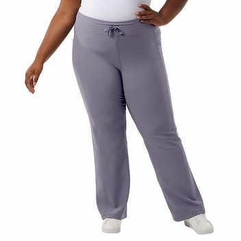 32 Degrees Ladies' Wide Leg Pants - Ribbed Semi-Flare Pant - Yoga Pants (1752055)