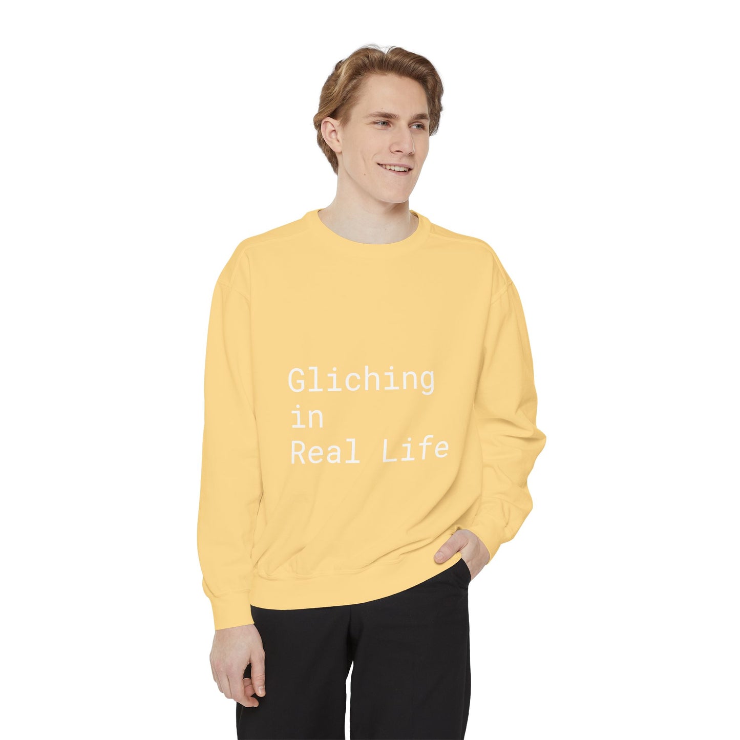 Cozy Unisex Garment-Dyed Sweatshirt - Perfect for Comfort and Style