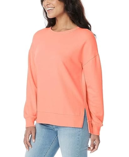 Buffalo David Bitton Womens French Terry Sweatshirt Relaxed Fit (1404699)