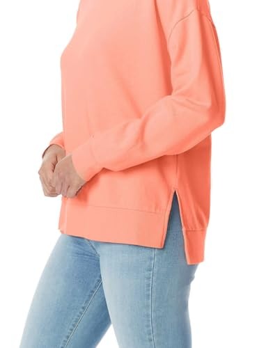 Buffalo David Bitton Womens French Terry Sweatshirt Relaxed Fit (1404699)