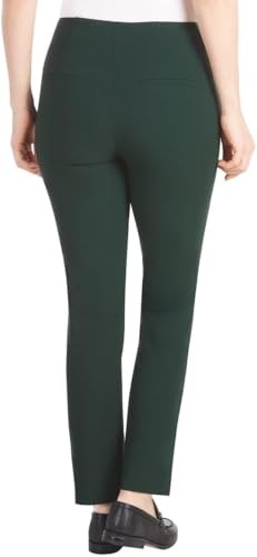 Hilary Radley Women's Ponte Pull-on Mid Rise Slim Leg Pants (1797446)