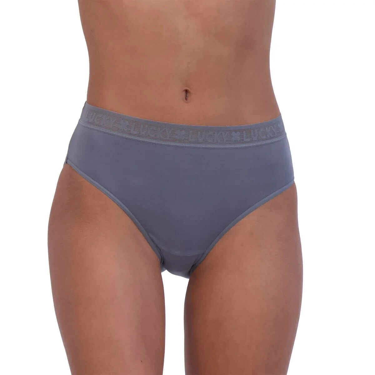 NWT Lucky Brand Women's 6-Pack Ultra Soft 4-Way Stretch Tag Free Panties (1790598)