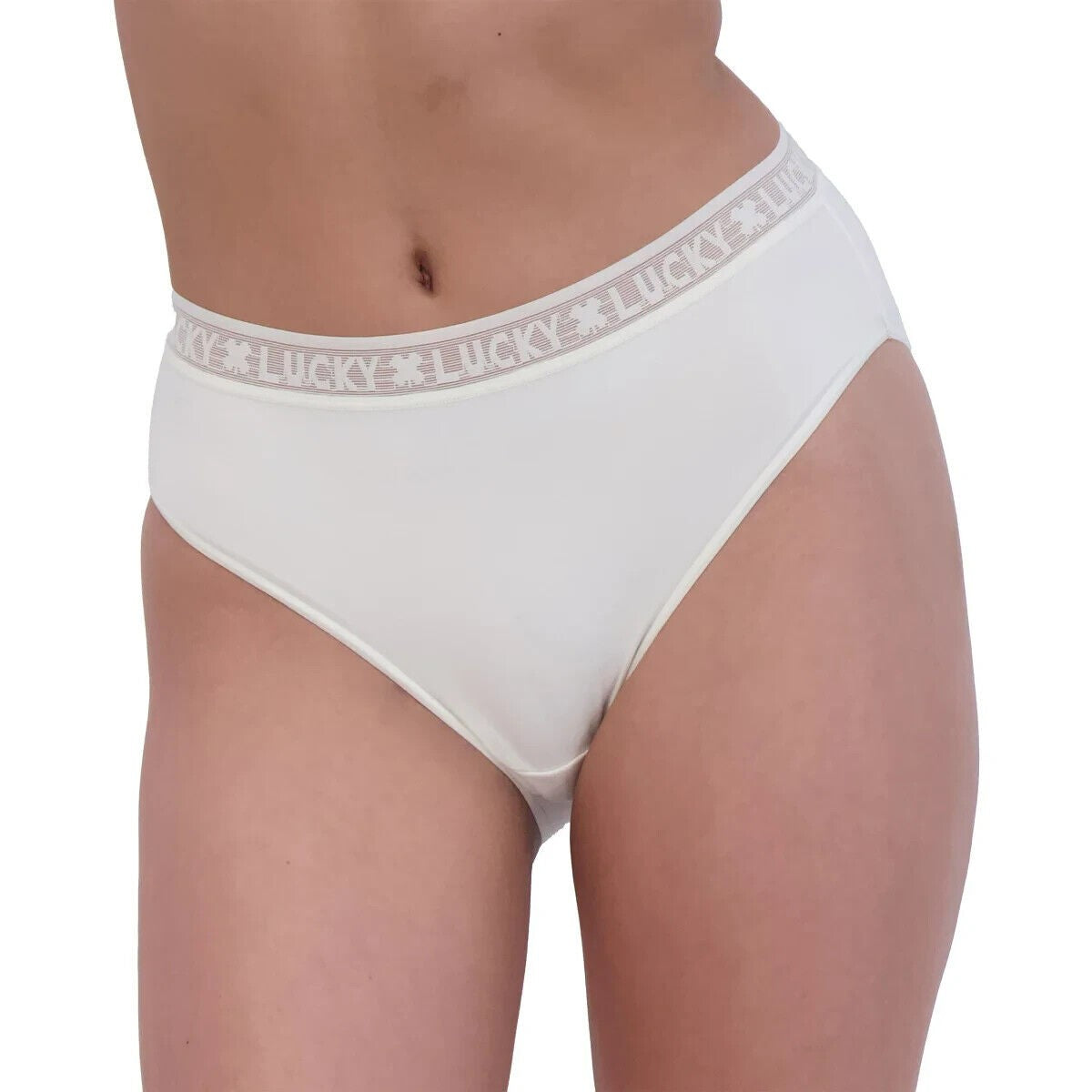 NWT Lucky Brand Women's 6-Pack Ultra Soft 4-Way Stretch Tag Free Panties (1790598)