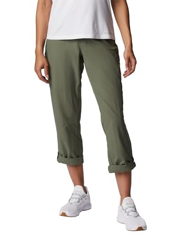 Columbia Ladies' Omni-Shield Roll-up Capri Pants - Cypress - Water Repel 1671872