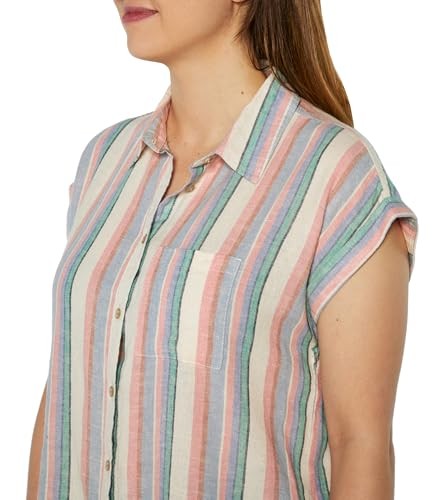 Orvis Ladies' Short Sleeve Linen Blend Shirt (1758407)