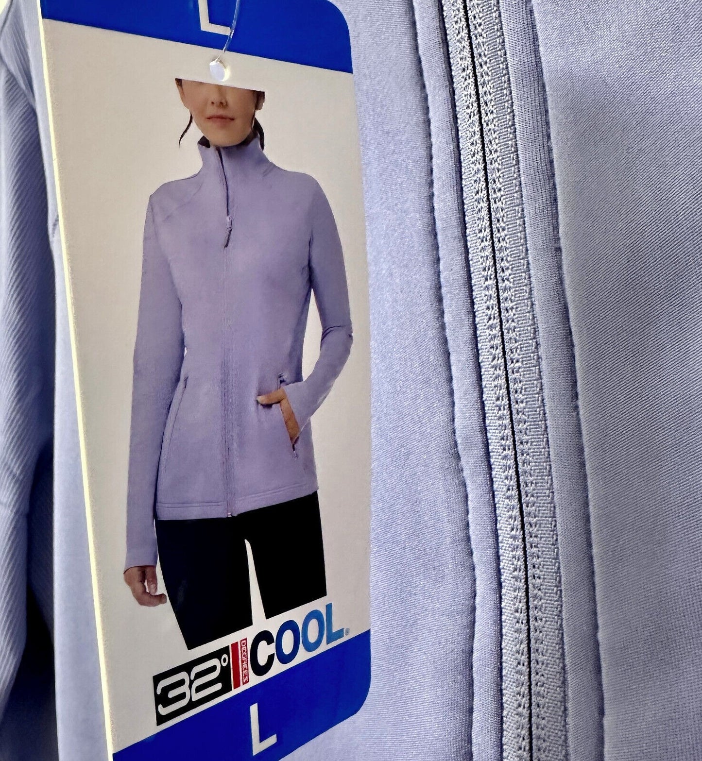 32 DEGREES Womens Full Zip Active Jacket (1656656)