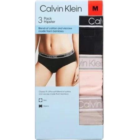 Calvin Klein Women's Hipster Underwear, 3-pack 1805064