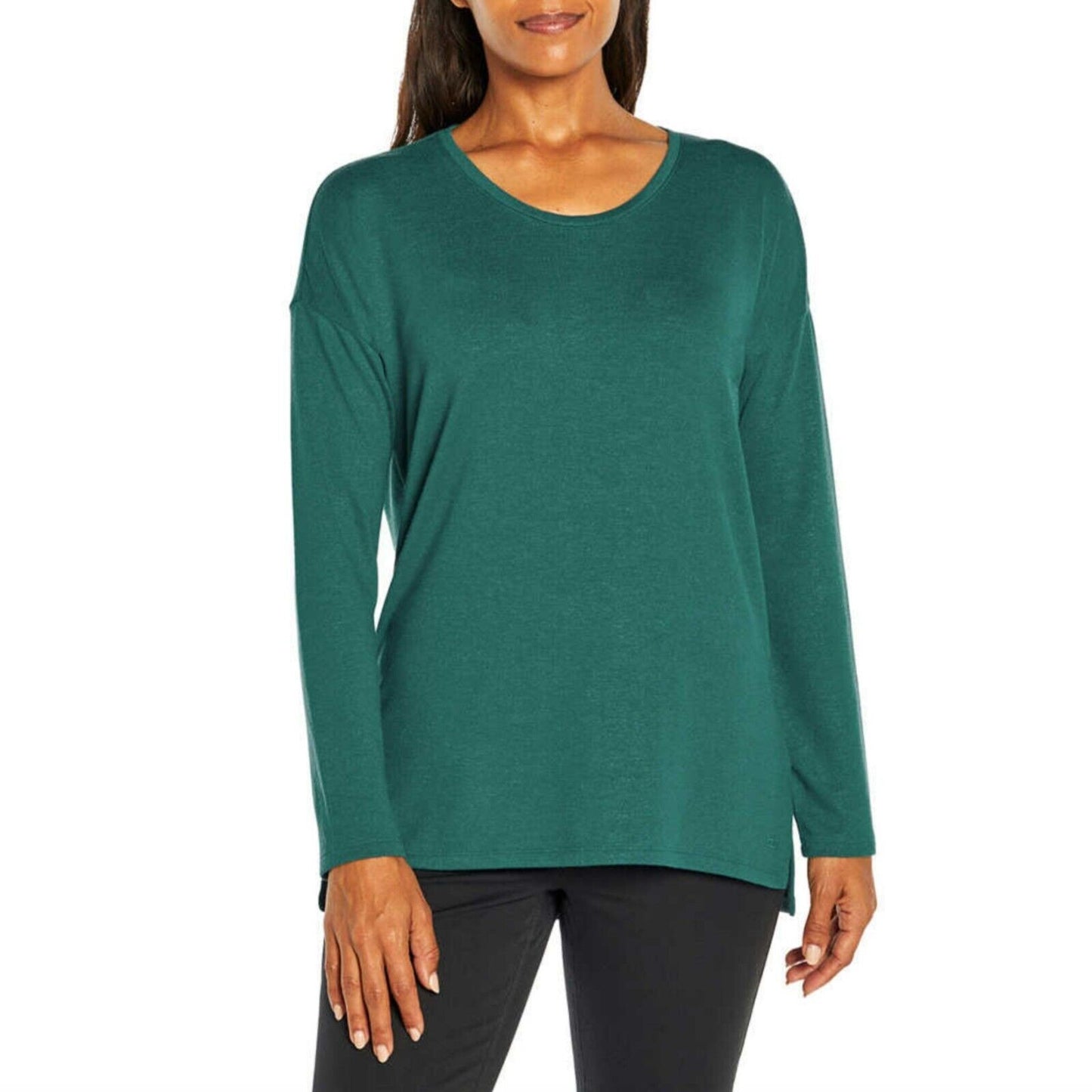 Banana Republic Women S Soft Knit Long Sleeve High-Low Hem Sweater Top 1010344