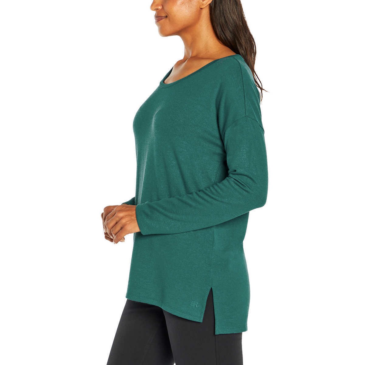 Banana Republic Women S Soft Knit Long Sleeve High-Low Hem Sweater Top 1010344