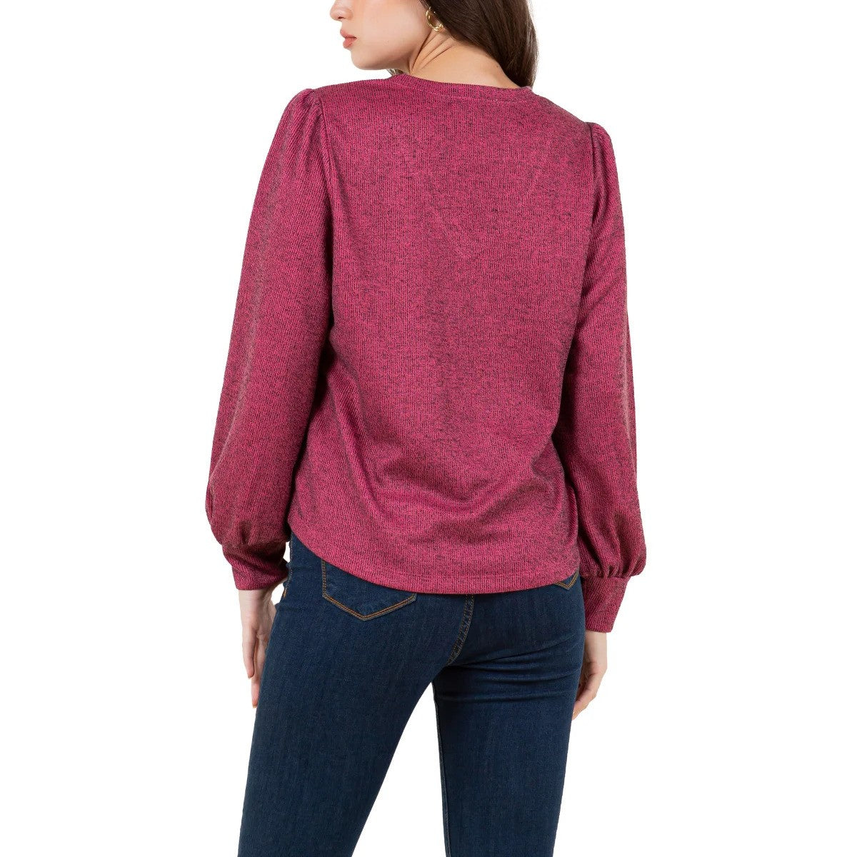 Fever Ladies' Rib Knit Top 1821929