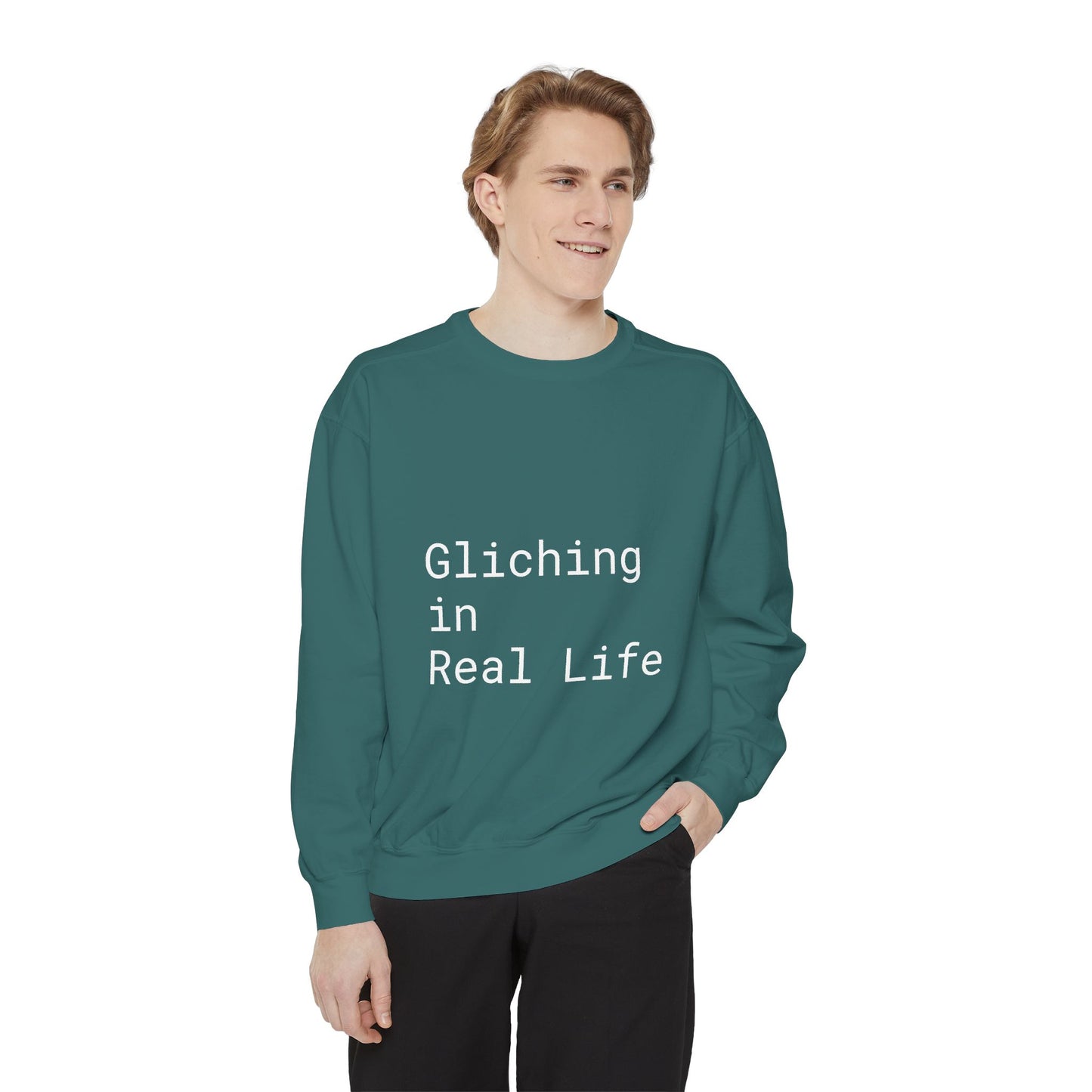 Cozy Unisex Garment-Dyed Sweatshirt - Perfect for Comfort and Style