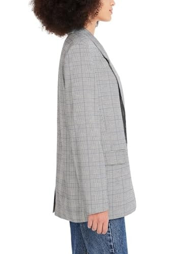 Steve Madden Women's Oversized Fit Shoulder Pads Blazer 1793316