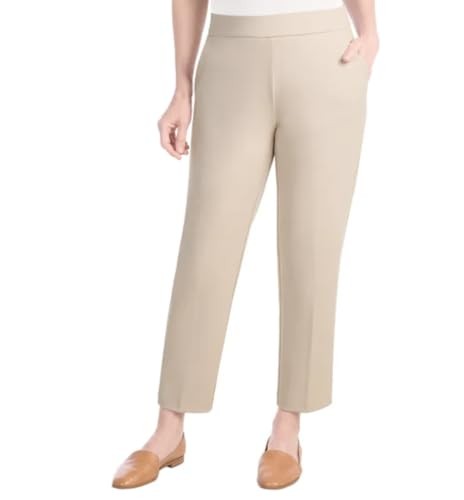 Hilary Radley Women's Crepe Pull-on Pant