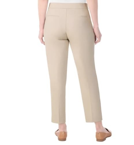 Hilary Radley Women's Crepe Pull-on Pant