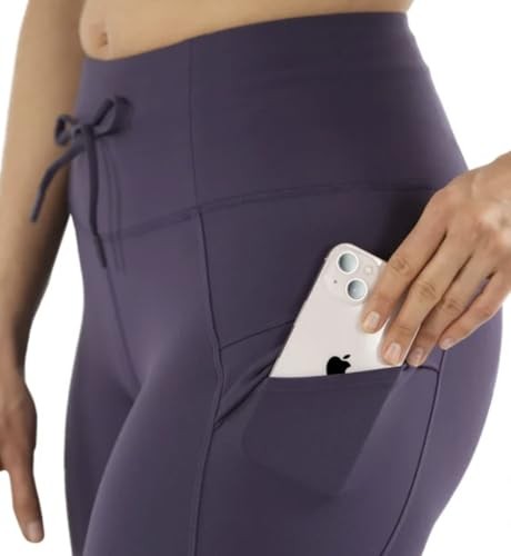 1804975 Spyder Active Sport Women's High Waisted Stretch Cargo Tight Legging Pant (US, Alpha, Medium, Regular, Regular, Purple)