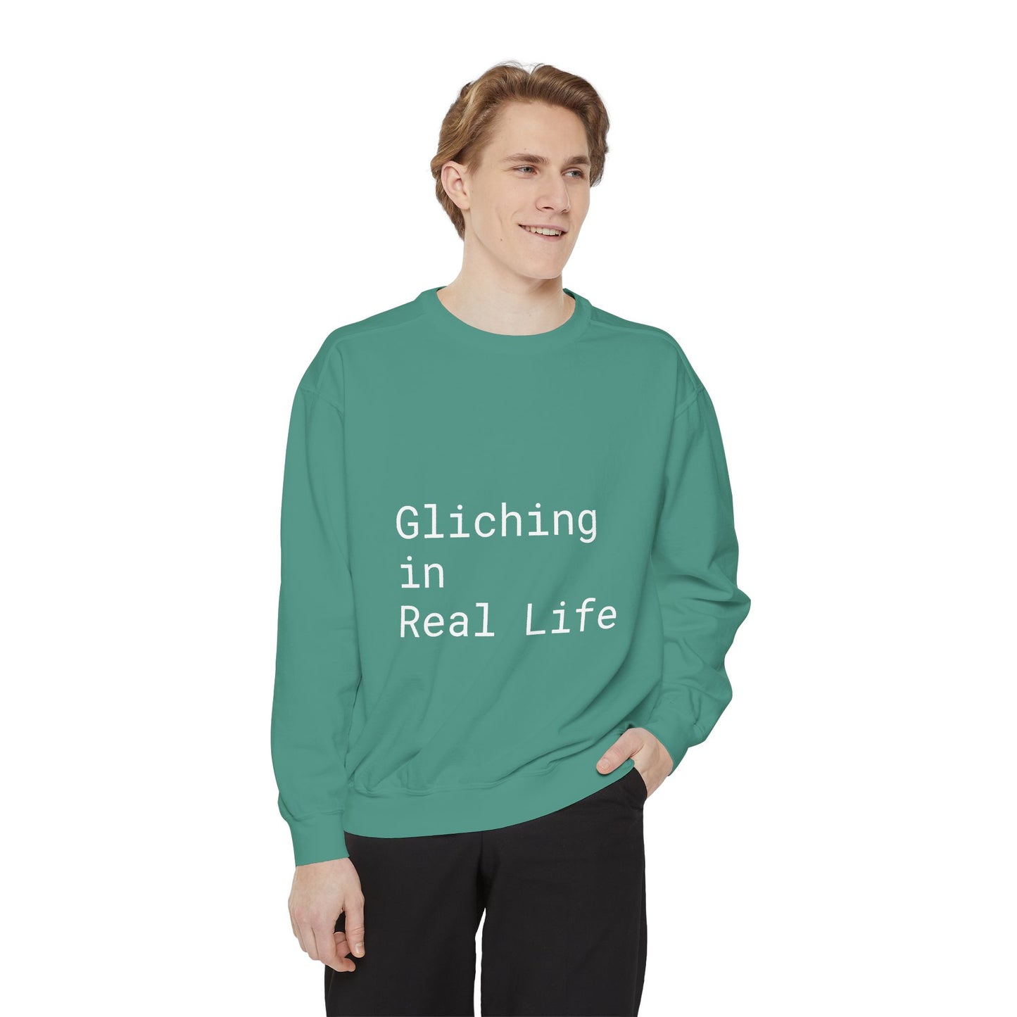 Cozy Unisex Garment-Dyed Sweatshirt - Perfect for Comfort and Style
