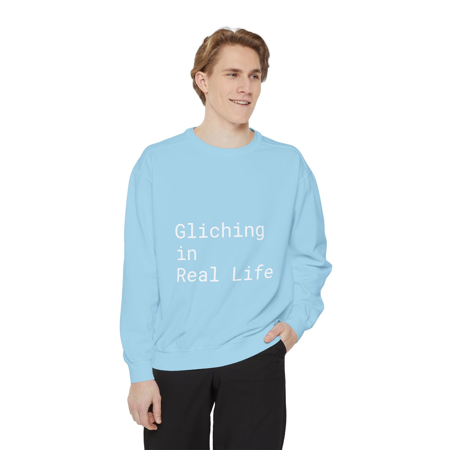 Cozy Unisex Garment-Dyed Sweatshirt - Perfect for Comfort and Style