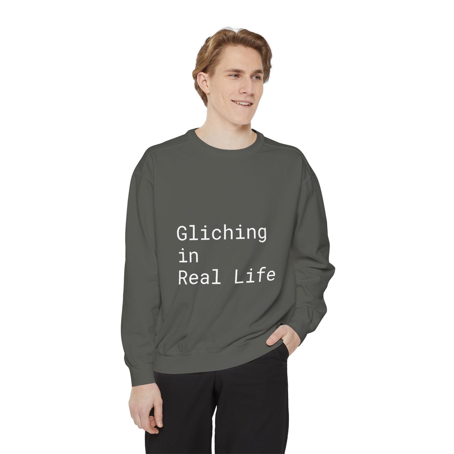 Cozy Unisex Garment-Dyed Sweatshirt - Perfect for Comfort and Style