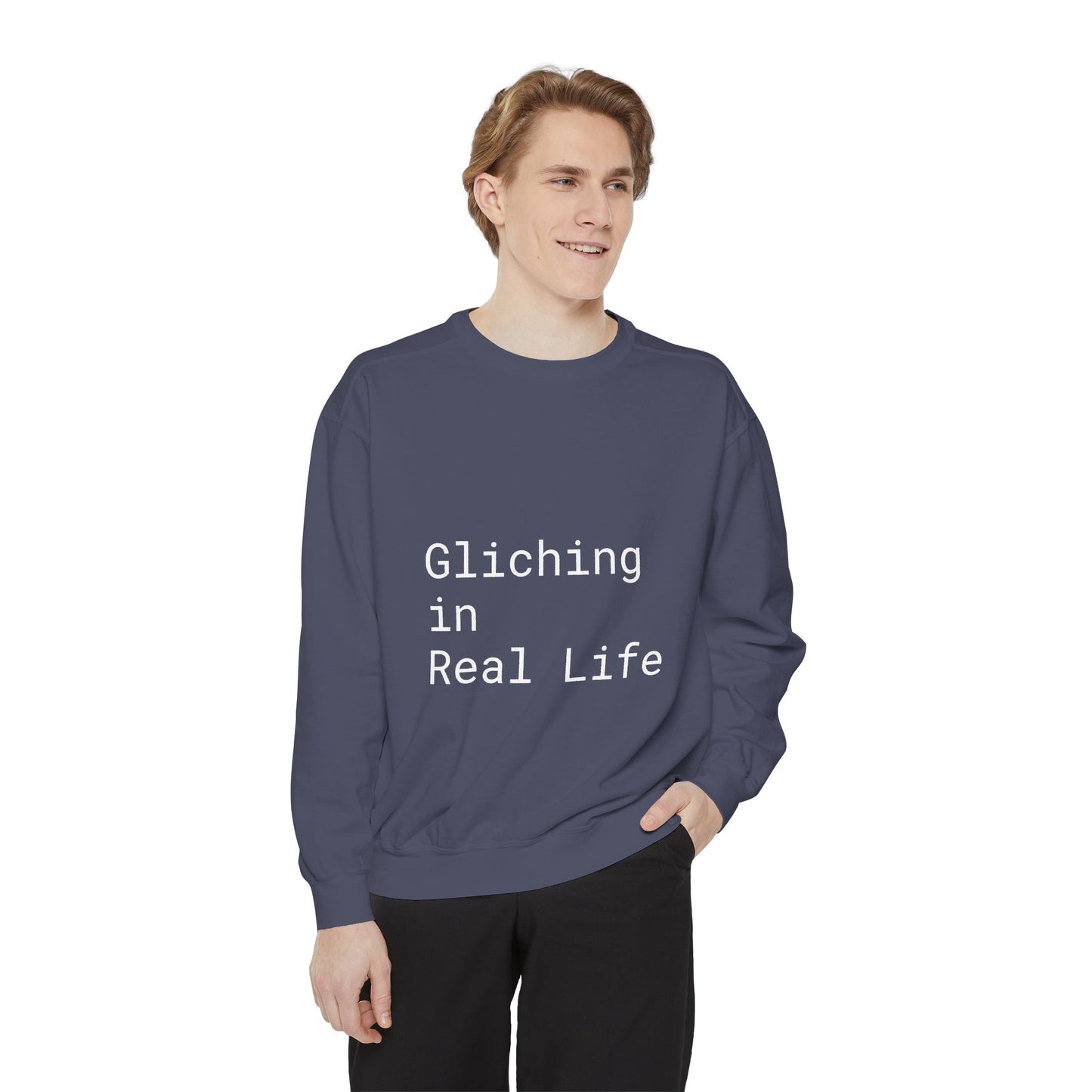Cozy Unisex Garment-Dyed Sweatshirt - Perfect for Comfort and Style
