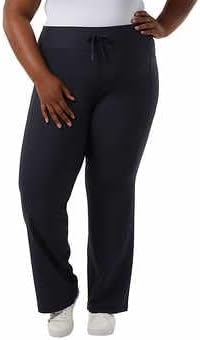 32 Degrees Ladies' Wide Leg Pants - Ribbed Semi-Flare Pant - Yoga Pants (1752055)