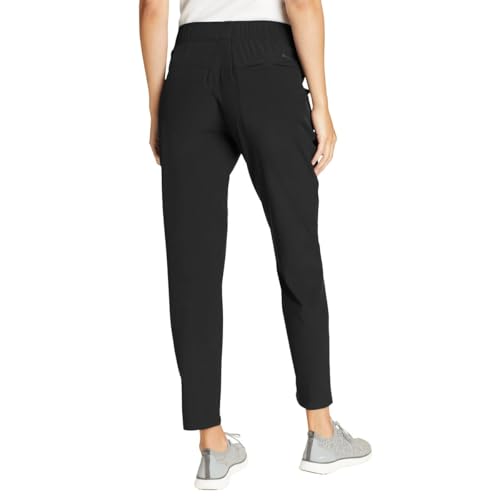 Eddie Bauer Travel Pants Women - Lightweight Elastic Waistband Ankle Pants (1669563)