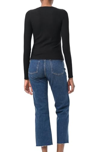 Splendid Women's Long Sleeve Ribbed Crewneck Top (1802463)