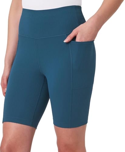 Mondetta Womens Active Midweight Ribbed Bike Short 1849672
