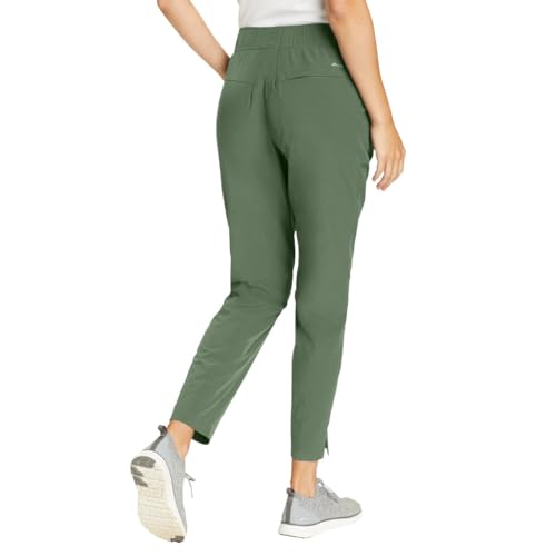 Eddie Bauer Travel Pants Women - Lightweight Elastic Waistband Ankle Pants (1669563)