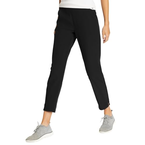 Eddie Bauer Travel Pants Women - Lightweight Elastic Waistband Ankle Pants (1669563)