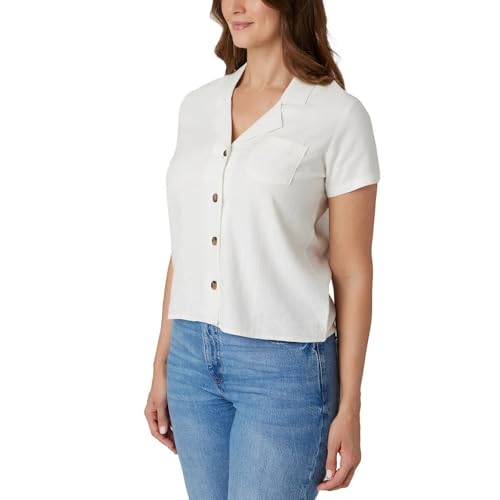 Hang Ten Women's Woven Top - Goldie Ss Woven 1758815