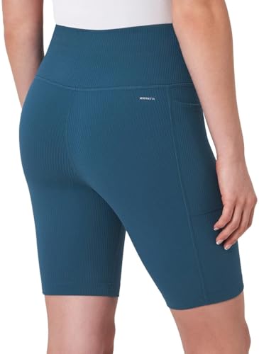 Mondetta Womens Active Midweight Ribbed Bike Short 1849672