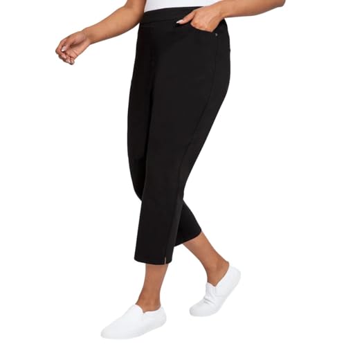 Mario Serrani Comfort Stretch Cuff Capri Women Pants 1764407