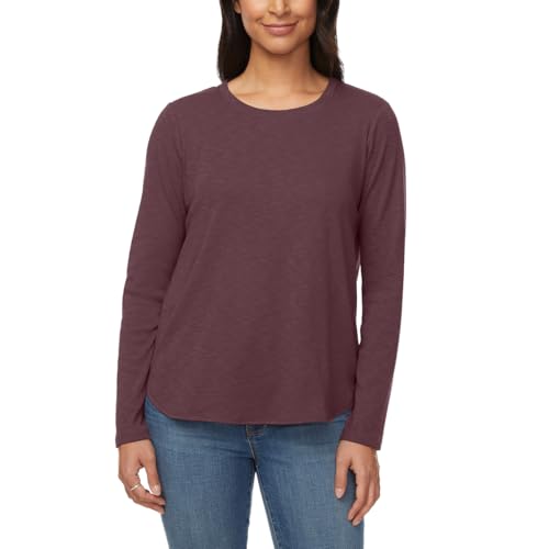 KIRKLAND Signature Women's Long Sleeve Slub Tee Shirt (7771740)