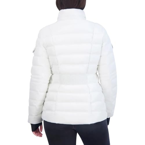 Nautica Ladies' Puffer Water Resistant with Faux Fur Hood (1791181)