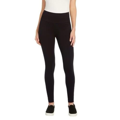 Max & Mia Women's the High Waist French Terry Legging Pant 1818450