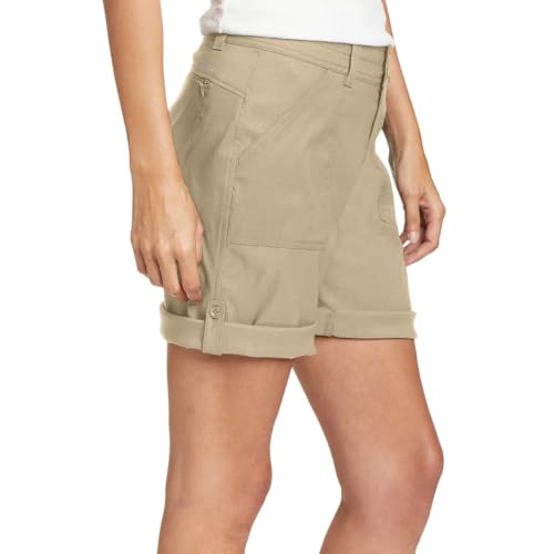 Eddie Bauer Women's Stretch UPF 50 Rolled Hem Adjustable Length Bermuda Short (1751714)