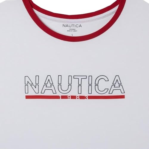 Nautica Jeans Ladies' Logo Short Sleeve Tee Shirt (1782652)