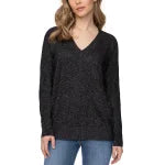 Buffalo David Bitton Ladies' Soft Cozy V-Neck Long Sleeve Top (1797409)
