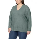 Buffalo David Bitton Ladies' Soft Cozy V-Neck Long Sleeve Top (1797409)