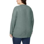 Buffalo David Bitton Ladies' Soft Cozy V-Neck Long Sleeve Top (1797409)