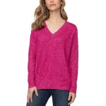 Buffalo David Bitton Ladies' Soft Cozy V-Neck Long Sleeve Top (1797409)