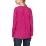 Buffalo David Bitton Ladies' Soft Cozy V-Neck Long Sleeve Top (1797409)